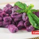 Purple Gnocchi with Lemon Sauce