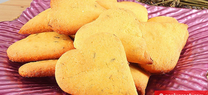 Lavender cookies