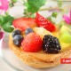 Cookie Cups with Cream and Fruit
